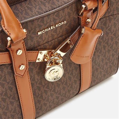 michael kors hamilton satchel dimensions|michael kors nouveau hamilton.